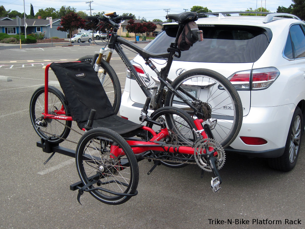 Trike-N-Bike hitch rack